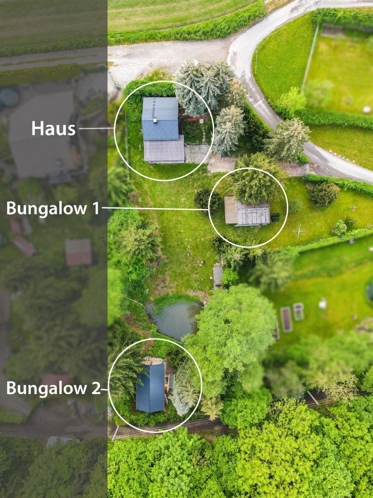 Waldfrieden Bungalow Garnsdorf Exterior photo